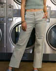 SALE The Myrtle Jean in Sage Green