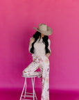 The Dottie Western Linen Pant