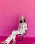 The Dottie Western Linen Pant
