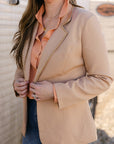 The Lennon Blazer In Mocha