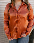 The Alora Top in Brick