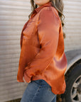 The Alora Top in Brick