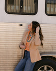 The Lennon Blazer In Mocha