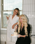 SALE The Maris Rhinestone Blazer Set in White