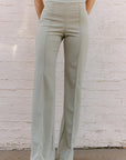 The Zoey Stretch Trouser In Sage