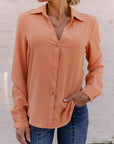 The Shea Staple Top in Mango