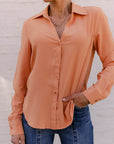 The Shea Staple Top in Mango