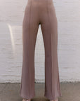 The Zoey Stretch Trouser in Taupe