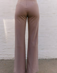 The Zoey Stretch Trouser in Taupe