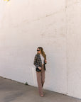 The Zoey Stretch Trouser in Taupe