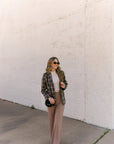 The Waldorf Cowgirl Blazer in Dark Brown