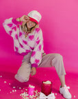 The Linden Pink Barrel Jean