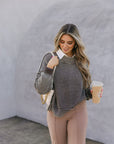 The Riana Oversized Cropped Sweater