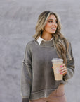 The Riana Oversized Cropped Sweater