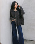 The Loretta Trouser Jean in Dark Wash