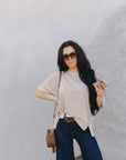 The Ryann Drop Shoulder Top
