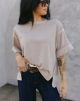 The Ryann Drop Shoulder Top