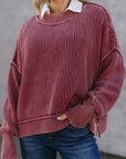 The Riana Oversized Cropped Sweater