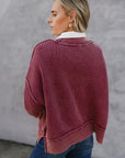 The Riana Oversized Cropped Sweater