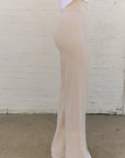 The Zoey Trouser in Cream