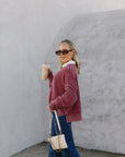 The Riana Oversized Cropped Sweater