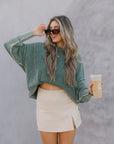 The Riana Oversized Cropped Sweater