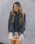 The Riana Oversized Cropped Sweater