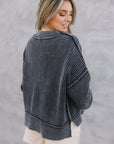 The Riana Oversized Cropped Sweater