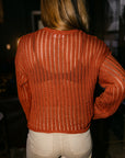 The Amberlyn Knit Sweater in Clay