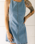 The Luna Denim Dress