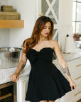 The Finnley Bow Dress in Black