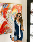 The Giada Denim Romper