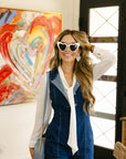 The Giada Denim Romper