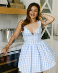 The Charlotte Checkered Dress