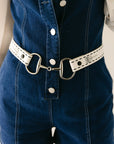 The Amalie Horsebit Belt
