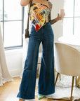 The Loretta Trouser Jean in Medium Wash
