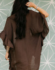 The Marina Duster in Brown