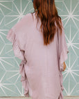 The Marina Duster in Mauve