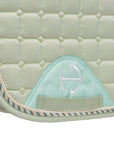 Satin Classic Dressage Saddle Pad - Mint Sorbet