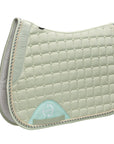 Satin Classic Jump Saddle Pad - Mint Sorbet