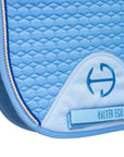 European Cotton Dressage Saddle Pad - Sky Blue