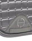 Satin Classic Dressage Saddle Pad - Platinum