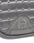 Satin Classic Jump Saddle Pad - Platinum