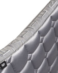 Satin Classic Jump Saddle Pad - Platinum