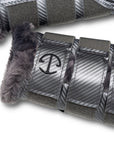 Metallics Collection: Carbon Tech Brushing Boots - Platinum