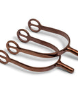 Metallic Bronze Spurs - Long Shank