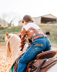*YOUTH* HOWDY DENIM BOOT CUT JEANS (NUMERICAL)