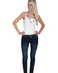Jeans W/pocket Embellishments - E183