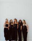 Black Sequin Jumpsuit