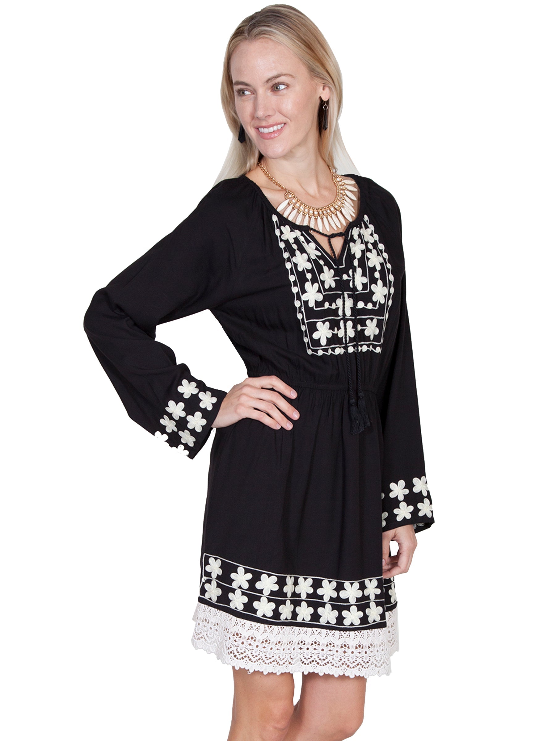 Embroidered Dress - E241